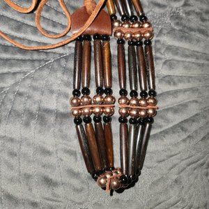 Beaded choker